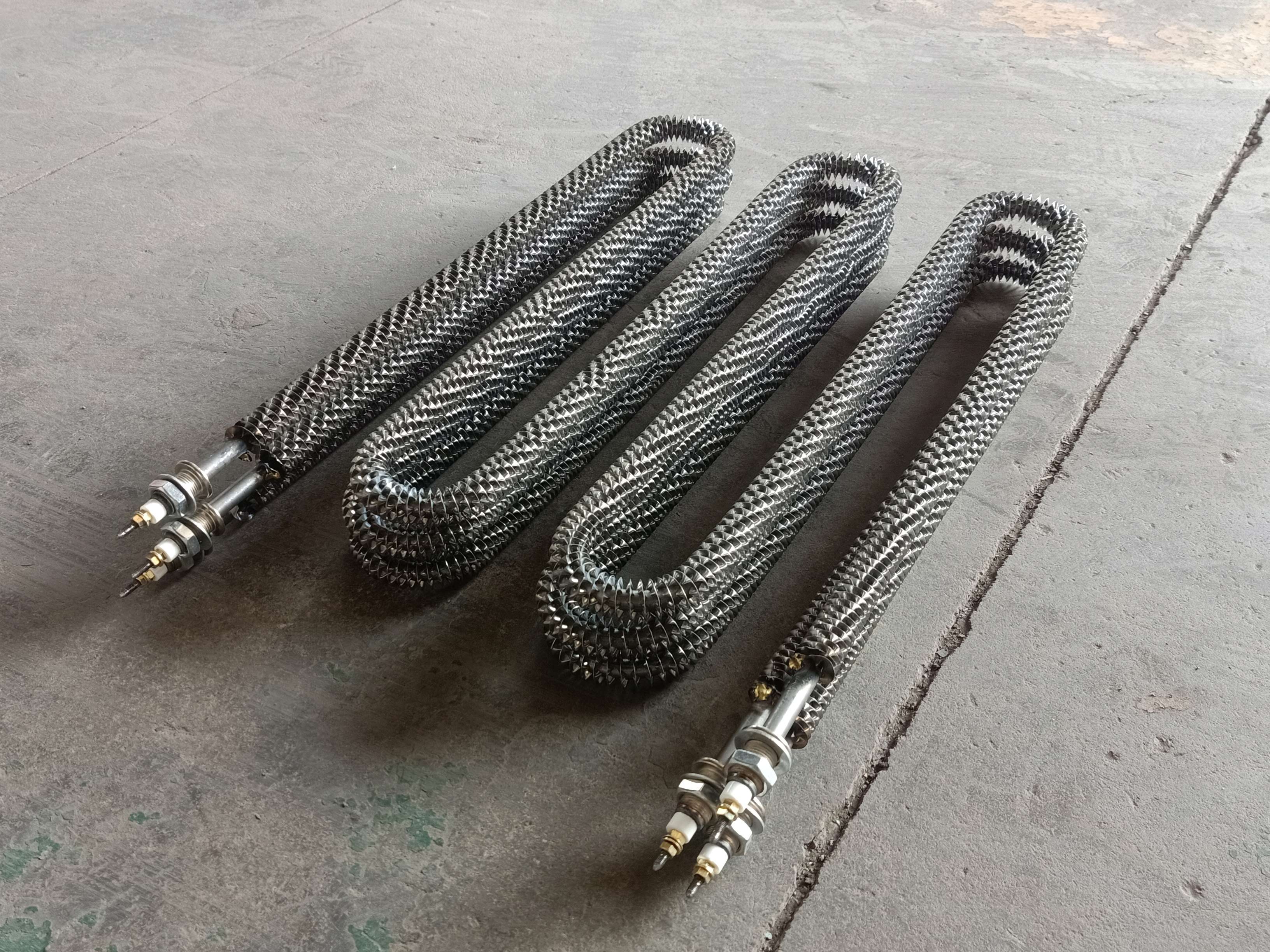 Application and characteristics of air finned heating tubes