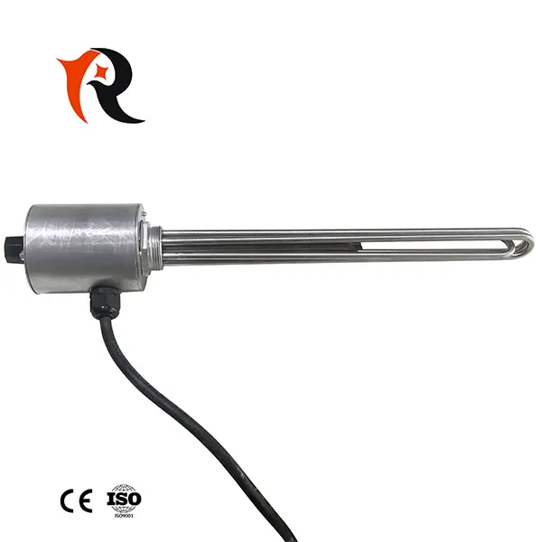 Electric heating element for water