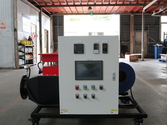 paint room duct heater