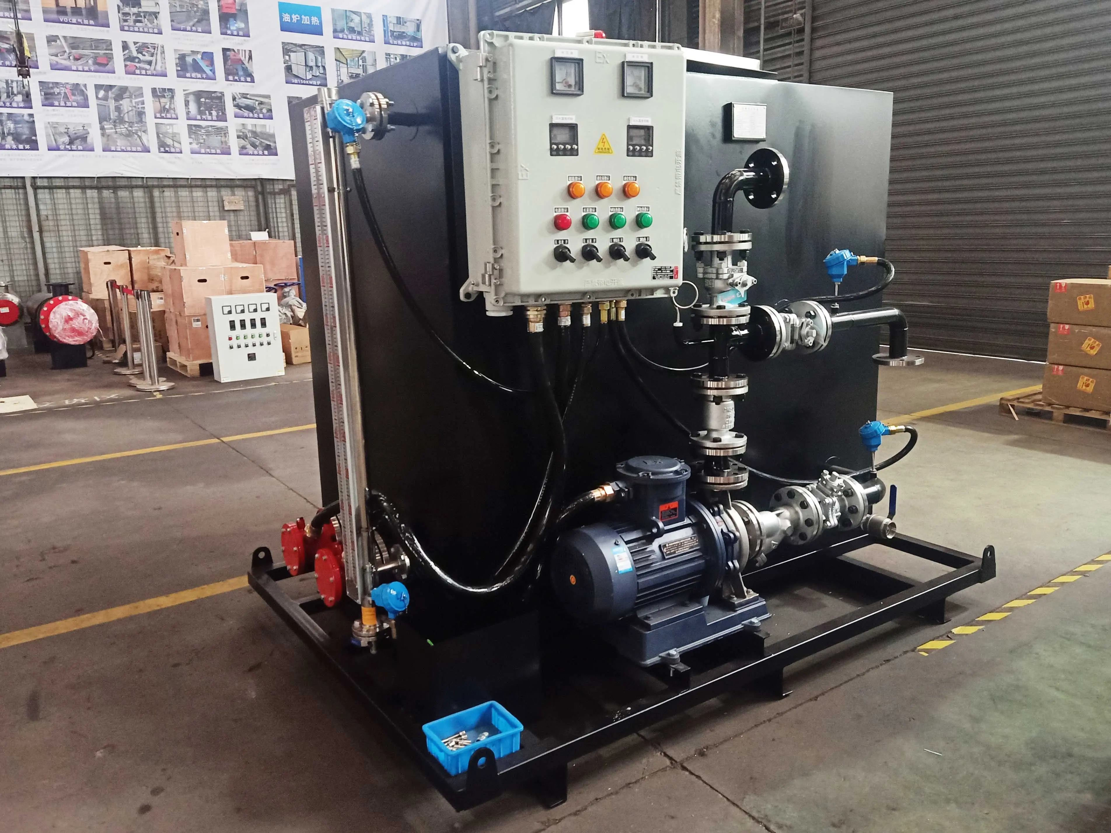 Working principle of water tank heater