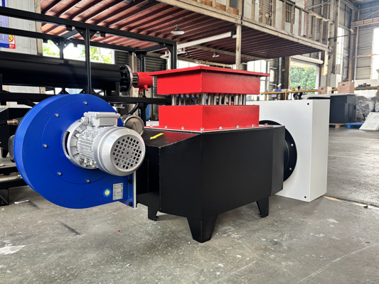circulating air duct heater