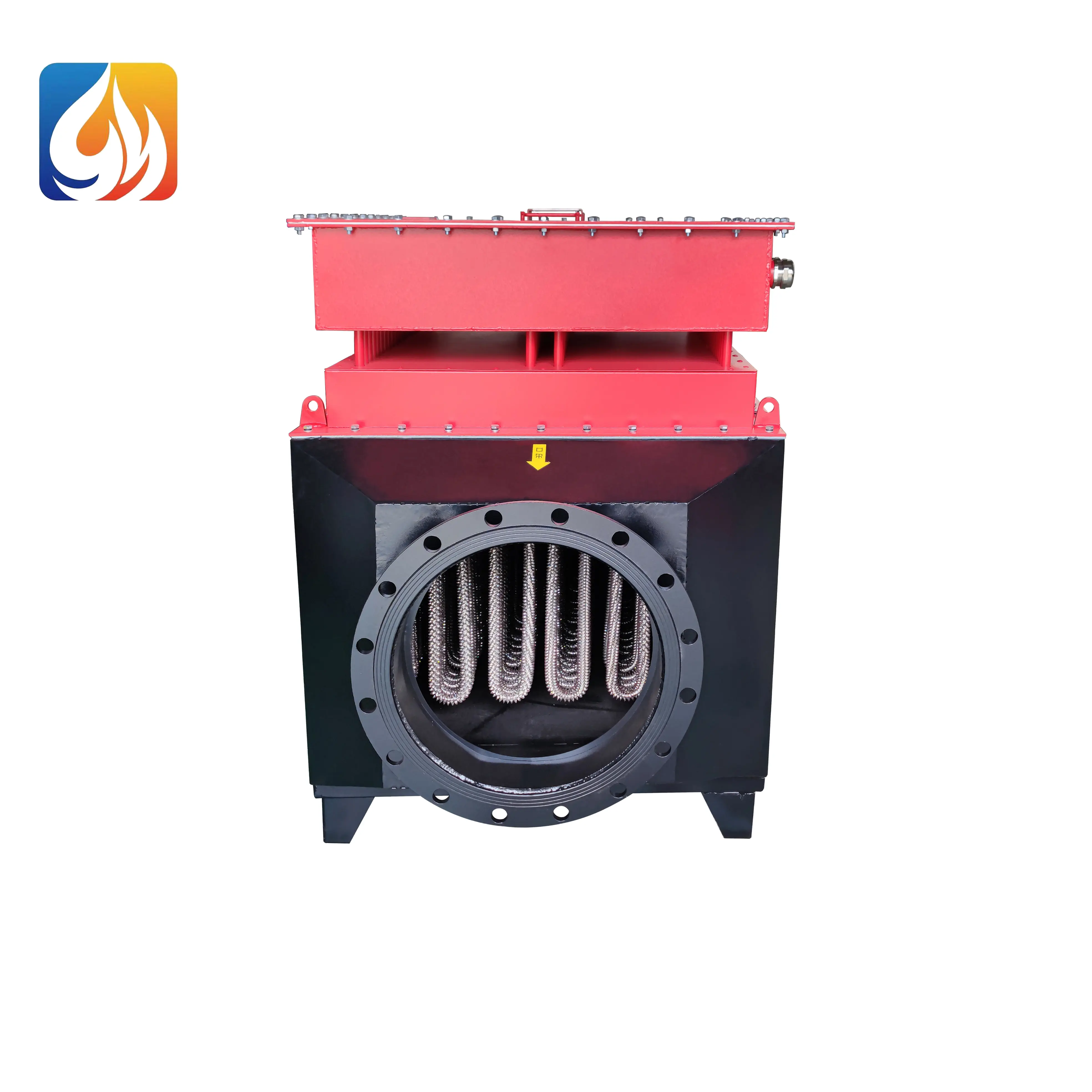 Electric Air Process Duct Heater High quality 100KW electric air duct heater with blower for room heating – Yanyan