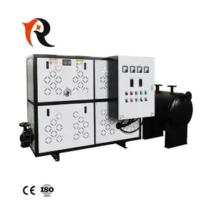 Electric 48KW hydraulic press thermal oil heater