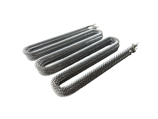 Practical application of finned electric heating tube