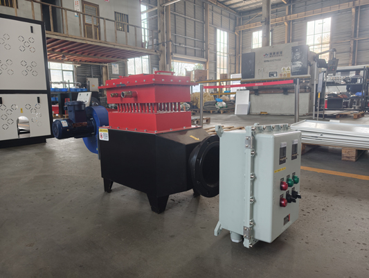 Industrial air duct heater