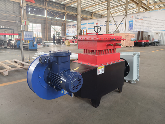 Explosion proof air duct heater