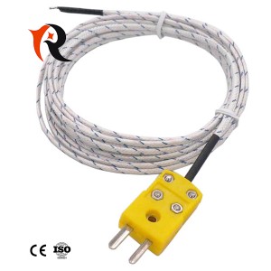 Universal K/T/J/E/N/R/S/u mini thermocouple connector male/female plug