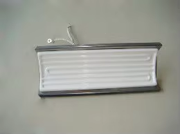 Infrared heater with thermostat