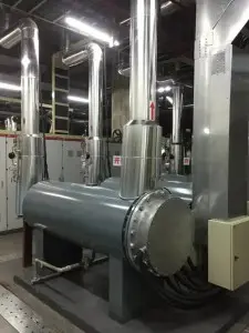 Glycol electric heater