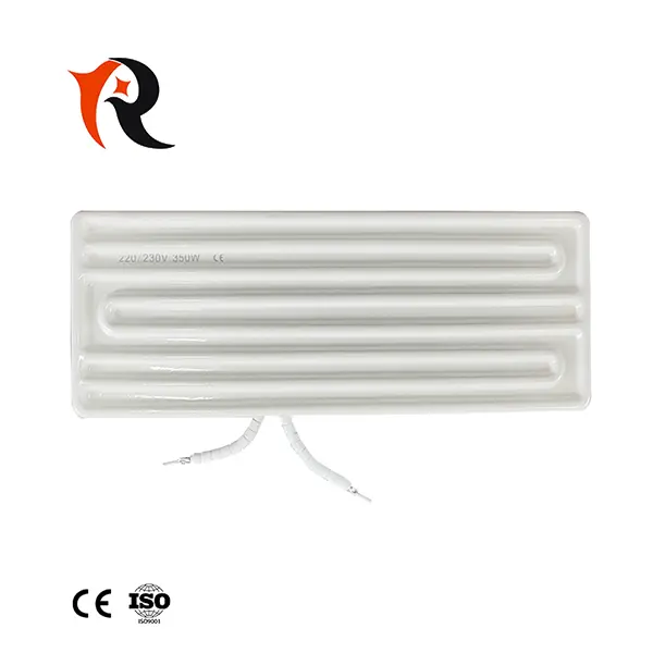 245*60mm 650W Electric Far Infrared Ceramic element heater for thermoforming Featured Image