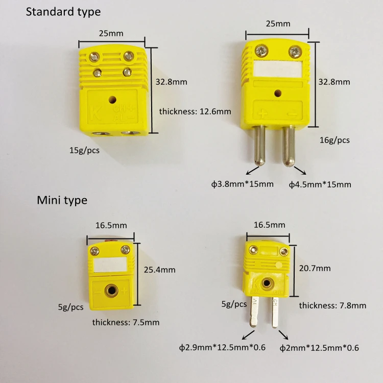 Thermocouple wire connector 