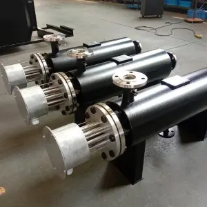 Industrial electric customized pipeline heater for water heating