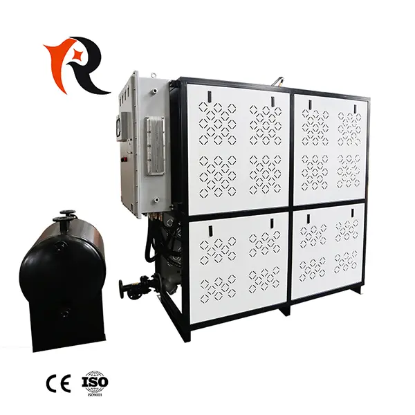 Skid mounted thermal oil heater