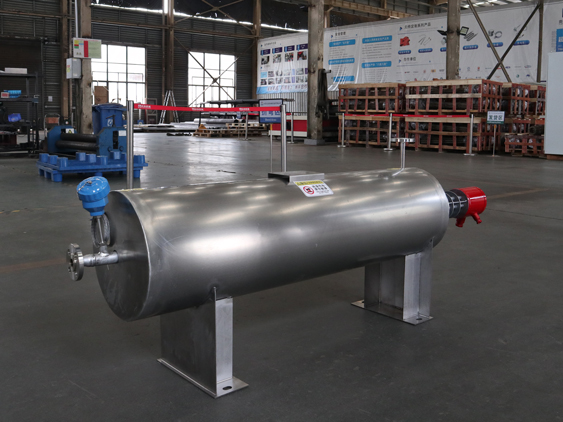 Air heater for pipelines