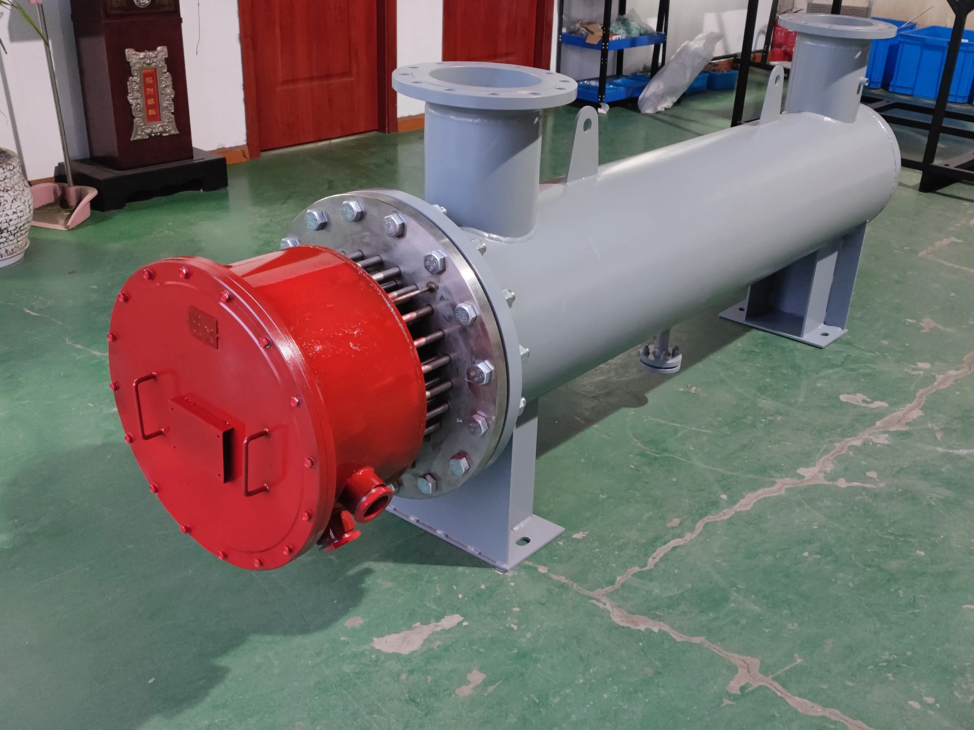 Application of electric explosion-proof  heaters