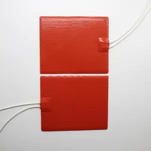 Customized 12V 24V 36V 48V 220V Industrial Electric Flexible Silicone Heater