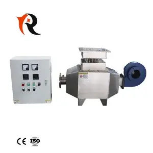 30KW Industrial Electric Hot Air Duct Heater With Blower