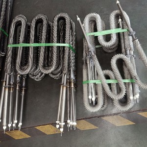 Customize shape finned heater for load bank