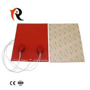 Silicone rubber heating pad with knob temperature controller 30-150C