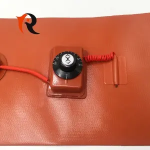 Silicone Rubber Heater with Thermostat for Water or Oil Drum Heating