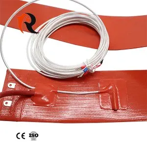Silicone rubber heating pad with knob temperature controller 30-150C