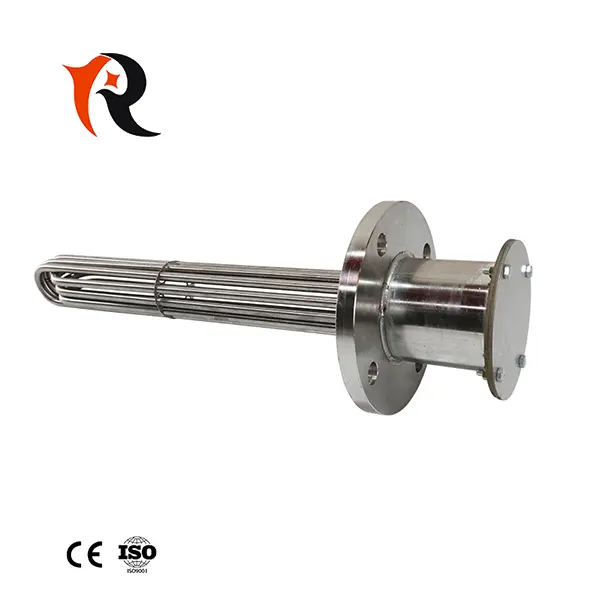 Electric Customized Flange Immersion Heater for water tank Featured Image