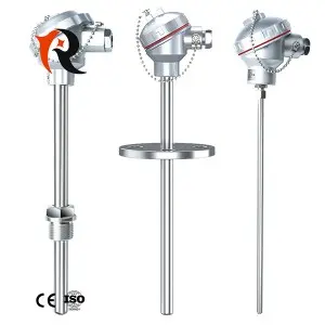 high quality industrial Stainless steel rtd pt100 thermocouple temperature sensor