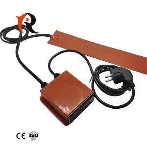 Flexible Heating Pad Silicone Rubber Heater For Electrical Heating, Customizable sizes and controllers