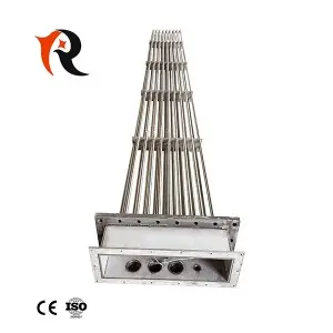 220V 240V square immersion flange heater for liquid heating