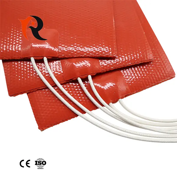 Silicone heater for industrial use