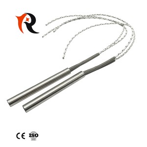 Incoloy 800 16mm cartridge heater for 3D glass hot bending machine