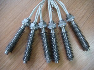 cartridge heater with fins