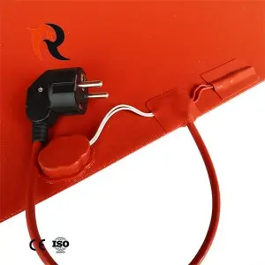 220V 600W 200*200mm silicone rubber heater for 3D printer