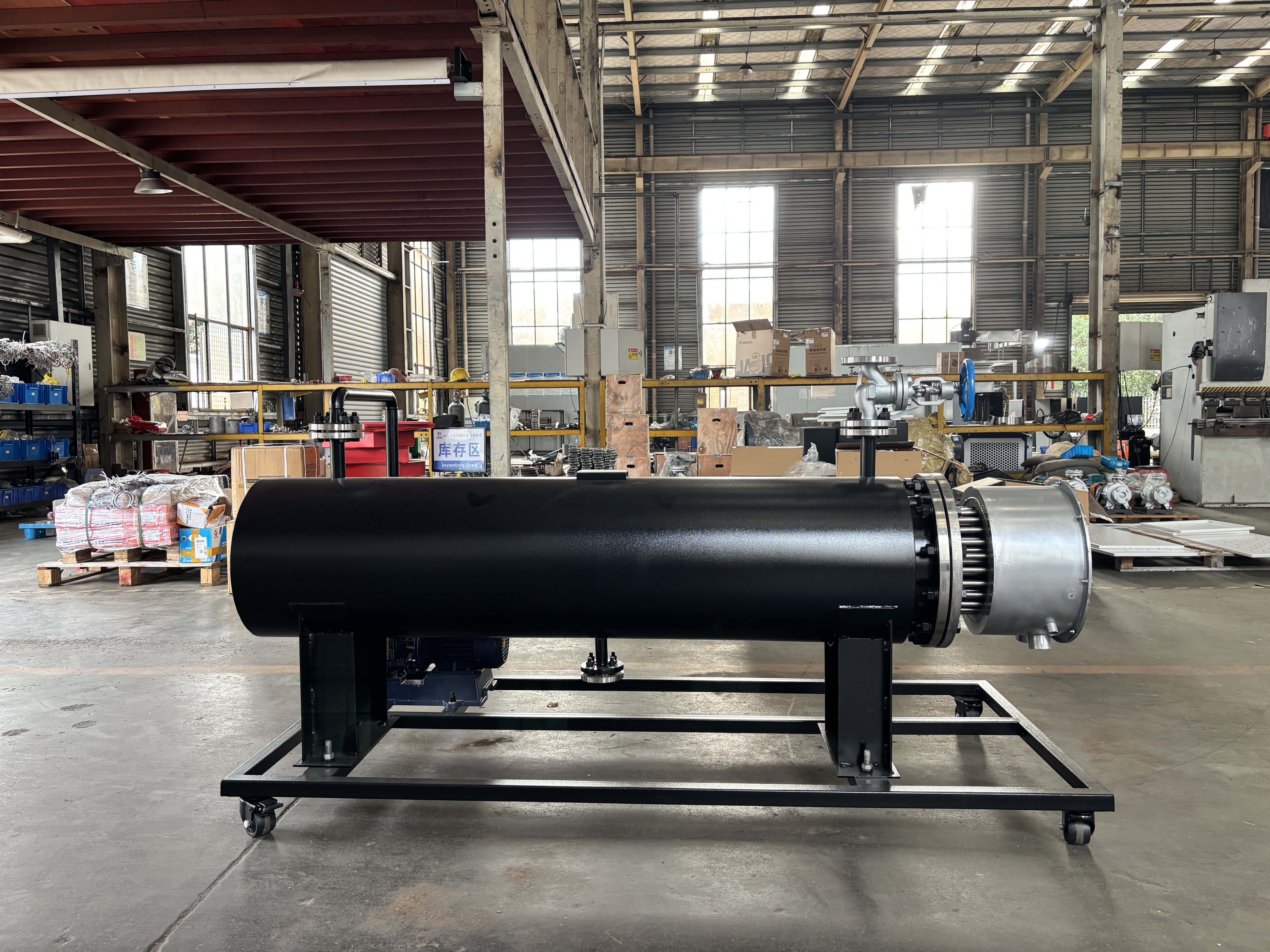 industrial pipeline gas heater