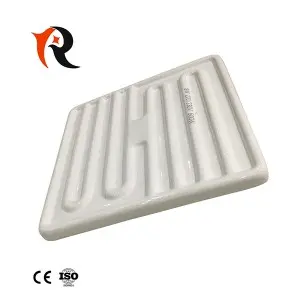 240x60mm 600w Infrared plate ceramic flat heater for thermoforming