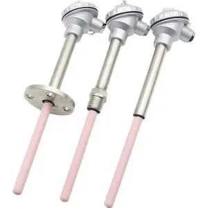 high temperature B type thermocouple with corundum material