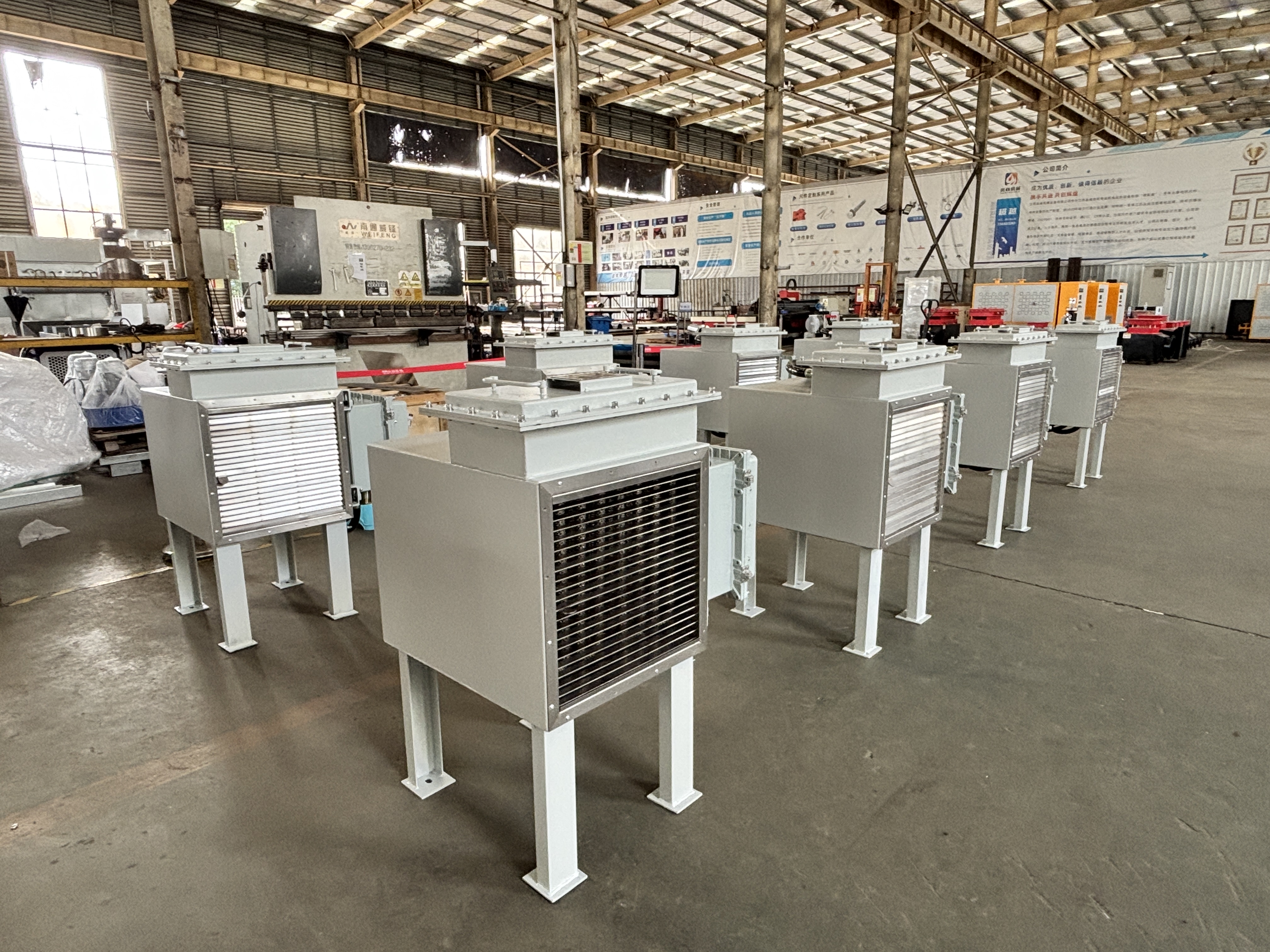 industrial hot air fan heater