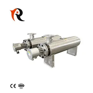 Pipeline Heater for High-Temperature Flue Gas Heating