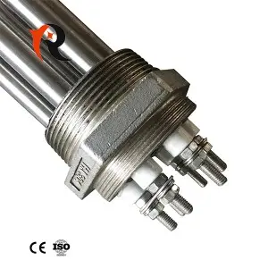 380V Steaming Machine Flange Heating Element Electric Heater Tube for Steam Boiler