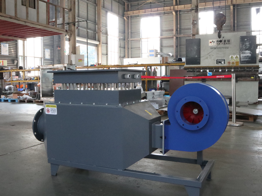 Air duct fin electric heater