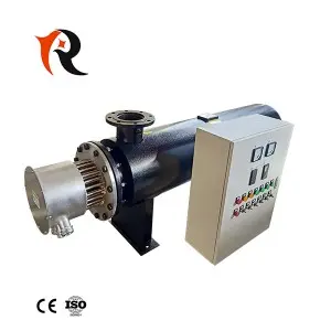 Customized design Electric Pipeline heaters for heating industrial waste gas