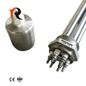 China manufacture 380v 9kw industrial water electric oil immersion heater