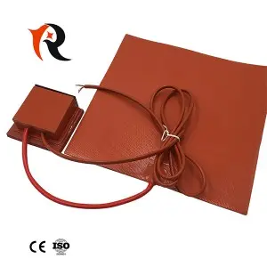 220v Round silicone Rubber heaters Factory Direct Sale Flexible Electric heater Plate Heating Pad