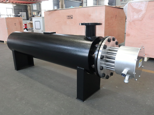 electric heating system for nitrogen