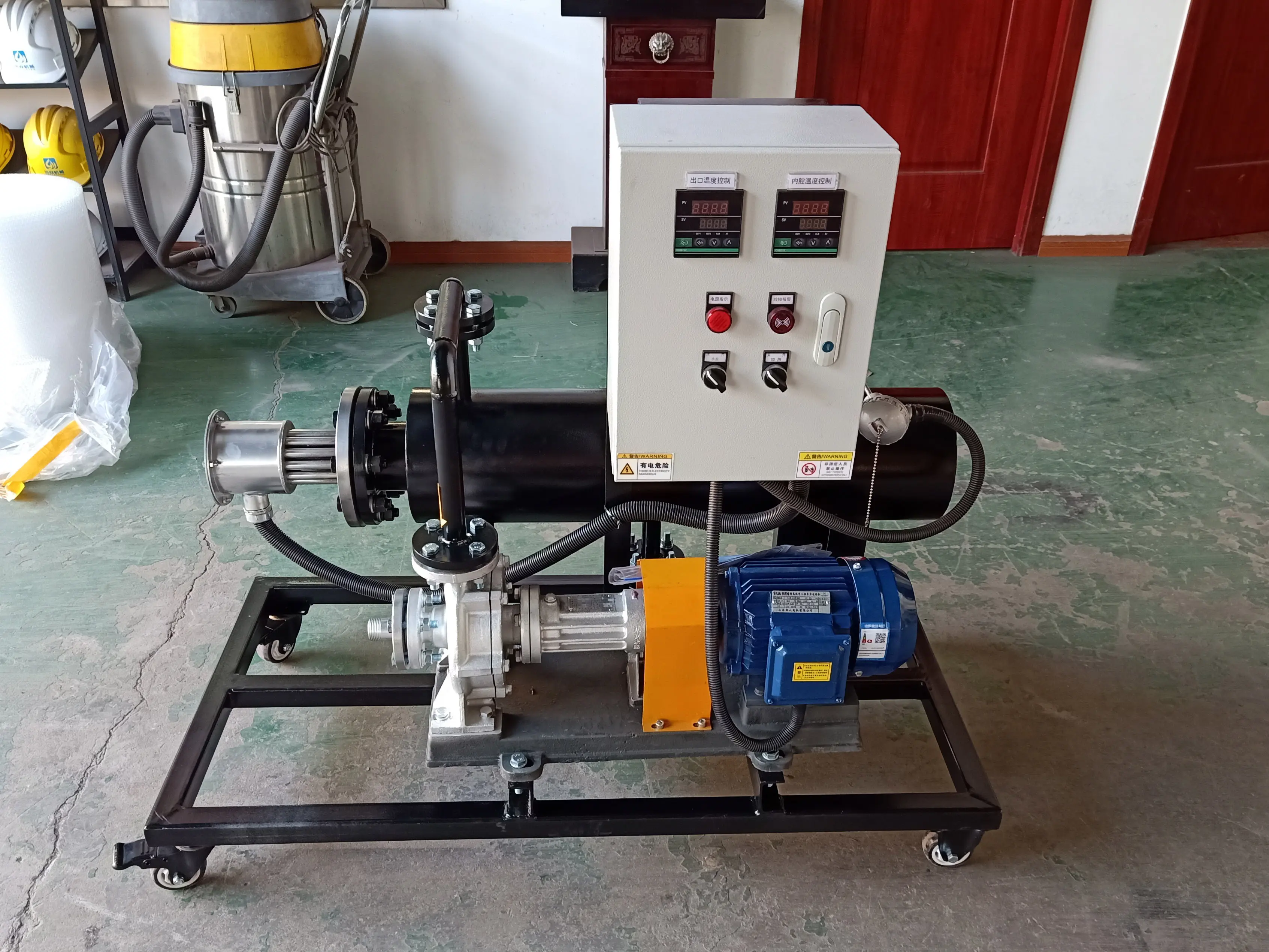 How to install electric pipe heater?