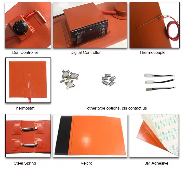 Accessories for Silicone Rubber Heater