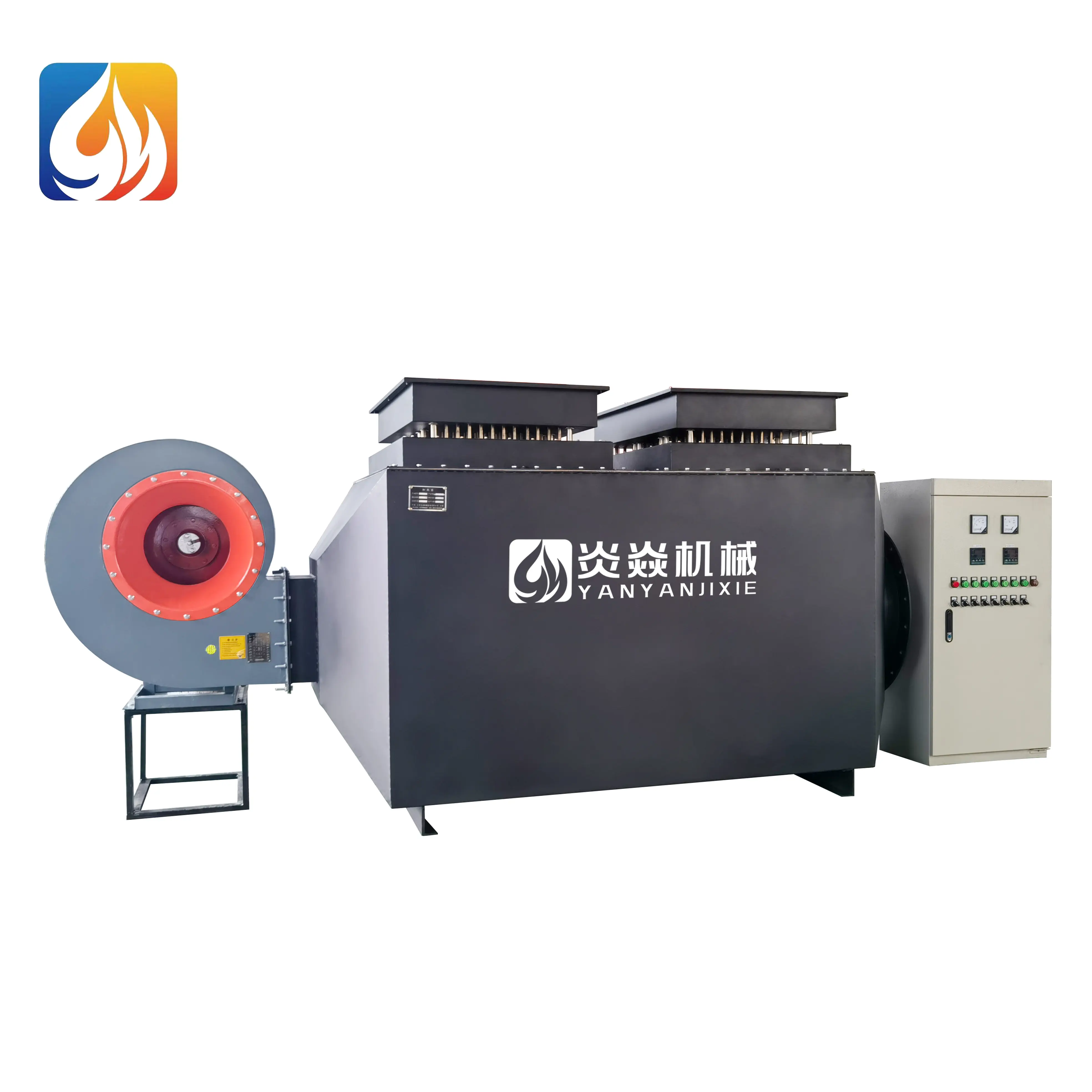 Air Finned Duct Heater 600KW industrial warm blower hot air duct heater – Yanyan Featured Image