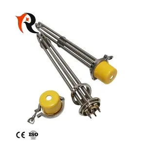 3KW 6KW 9KW Electric Tubular Heater With 1-1/4″ 1-1/2″ 2″ Tri Clamp Thread Water Tank Immersion Heater