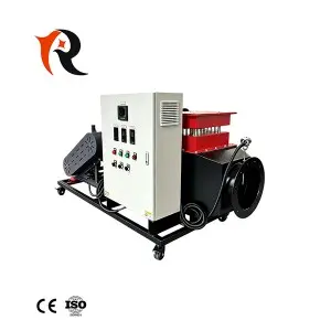 Air duct heater for heating the factory