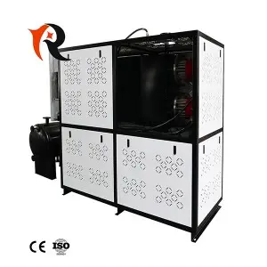 Roller thermal oil heater